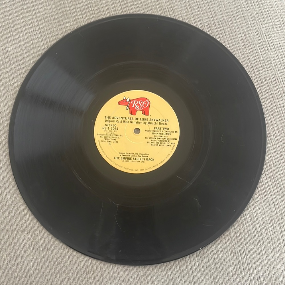 The Adventures of Luke Skywalker Vinyl Record
